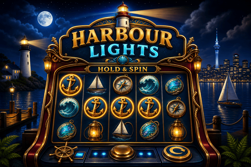 Harbour Lights Hold and Spin game poster
